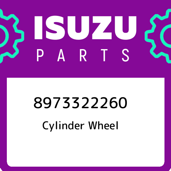 8973322260 Isuzu Cylinder Wheel 8973322260 Genuine OEM Part