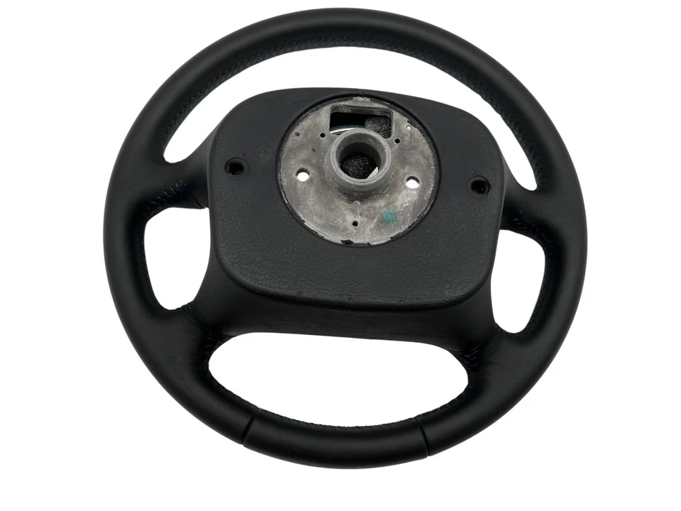 Lenkrad Leder VW Sharan 7M Seat Alhambra 4 Speichen original Lederlenkrad Blau - Bild 4 von 4