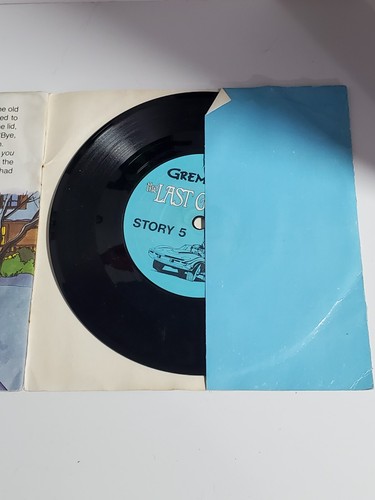 GREMLINS Book & Record The Last Gremlin Story 5 See Hear Read - Picture 6 of 6