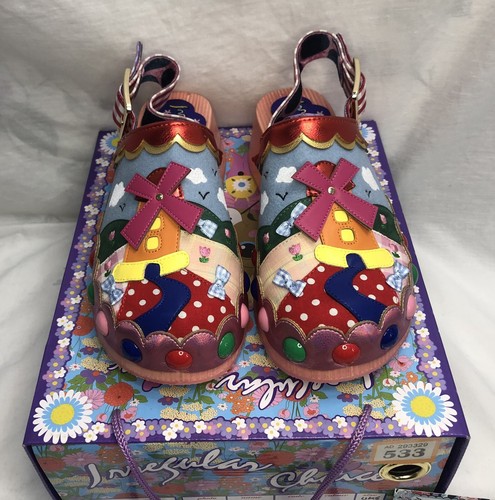 Irregular Choice Im Your Biggest Fan Zapatos Rojo Multi Reino Unido Talla 7 UE 40 #645 - Imagen 6 de 23