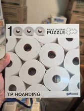 TP HOARDING 1000 pcs Puzzle Toilet Paper (CHALLENGING HARD PUZZLE) UNCOUNTED