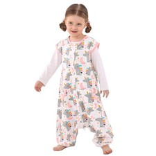WONDAY Toddler Sleep Sack with Feet, 0.5 Tog Sleeping Sacks for Walking with ...