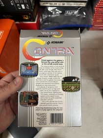 Contra Nintendo NES lot Box Manual Book Inserts Complete CIB Konami Lot TESTED !