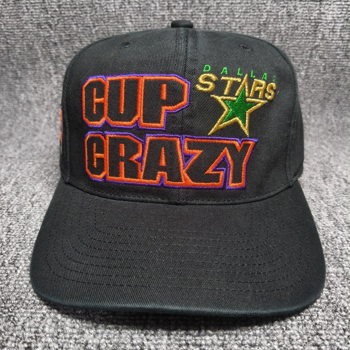 Mitchell & Ness Dallas Stars Cup Crazy Black Snapback Cap NHL