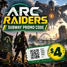 ARC Raiders Subway Promo Code   Digital Code   Fast Delivery