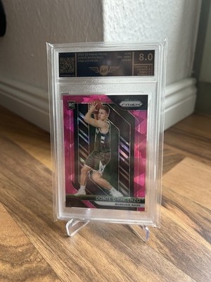 2018/2019 Panini Prizm - Donte Divincenzo - Pink Ice Prizm - AP Grading 8
