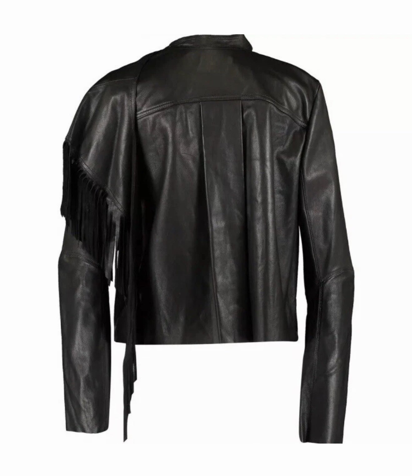 Isabel Marant Black Leather Tassel Runway Jacket EU 38 RRP £1900 image 2