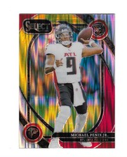 MICHAEL PENIX JR. 2024 SELECT TRI-COLOR SHOCK PRIZM ROOKIE RC #235 $25.00 MINT