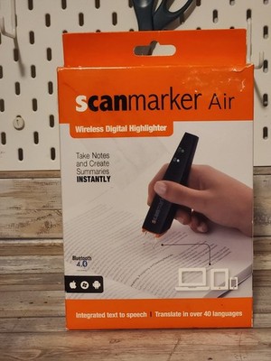 Scanmarker Air Wireless Digital Highlighter New In Box