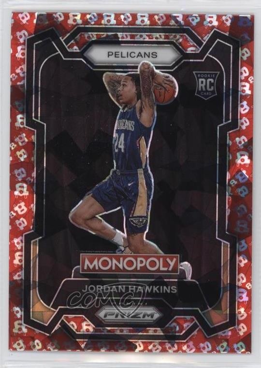 2023-24 Panini Prizm Monopoly Free Parking Jordan Hawkins #56 Rookie RC 1aa0