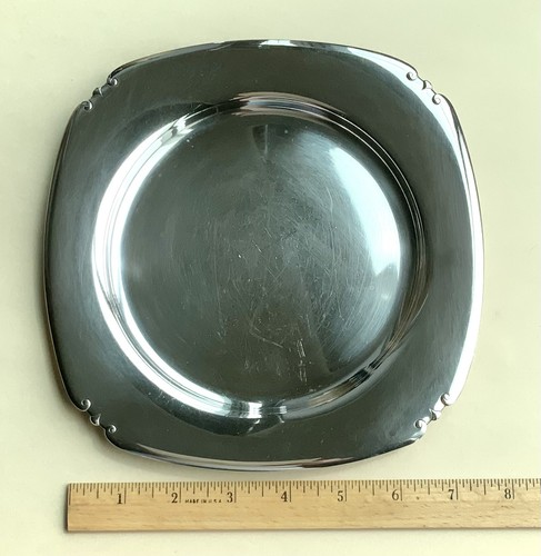 TOWLE SYMPHONY Sterlingsilber 8" quadratische Schale Teller Tablett 305 Gramm - Bild 2 von 10