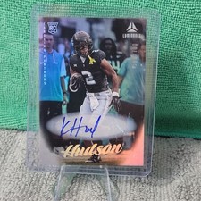 2025 Luminance Football Kobe Hudson RC Rookie Auto /700 #169