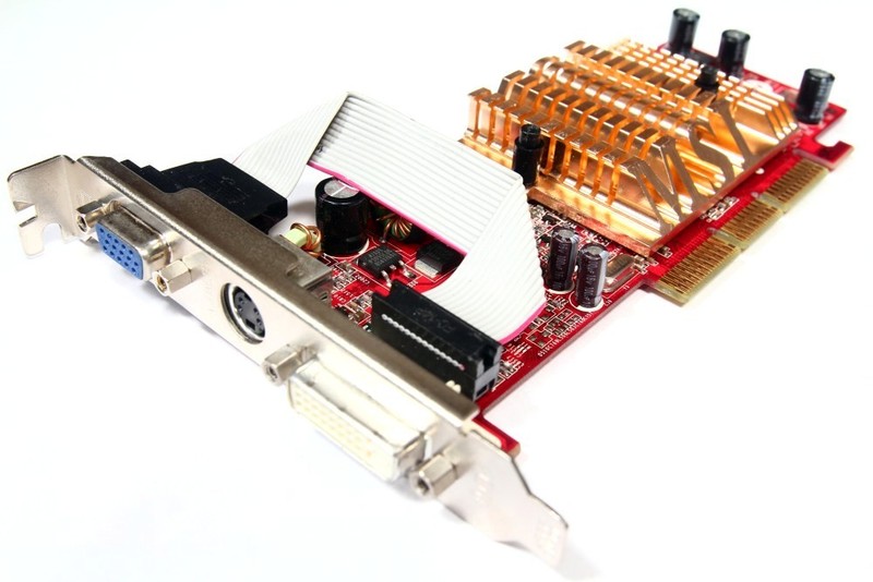 MSI Nvidia GeForce FX5200-TD128LF 128MB DVI VGA TV-Out AGP Graphics Card MS-8998
