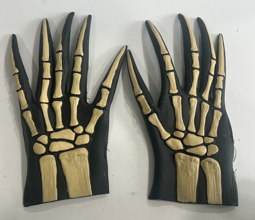 Skeleton Gloves Adult Bone Hands Halloween California Costume collection