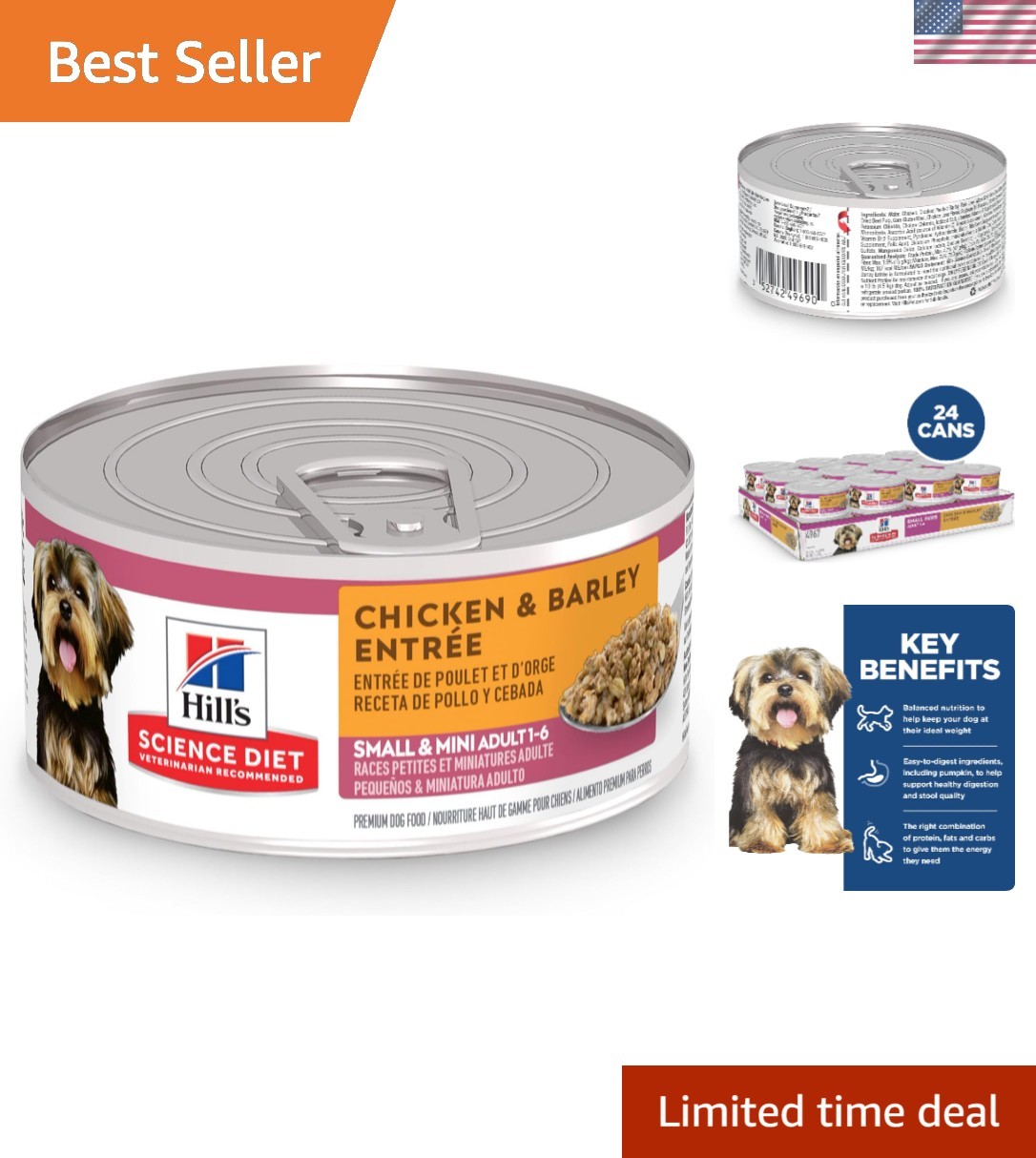 - Nutrient-rich Formula For Senior Small Dogs