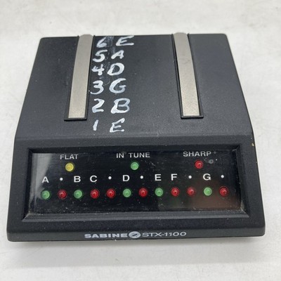 Sabine STX-1100 Guitar All Instrument & Voice Chromatic Auto Tuner