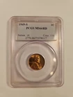1949-S PCGS MS 66 RD LINCOLN WHEAT CENT PENNY CERTIFIED! BEAUTIFUL COIN!