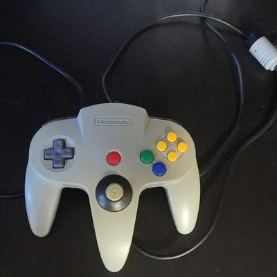 Nintendo N64 Custom Controller With Hyperkin GameCube-Style Analog Stick