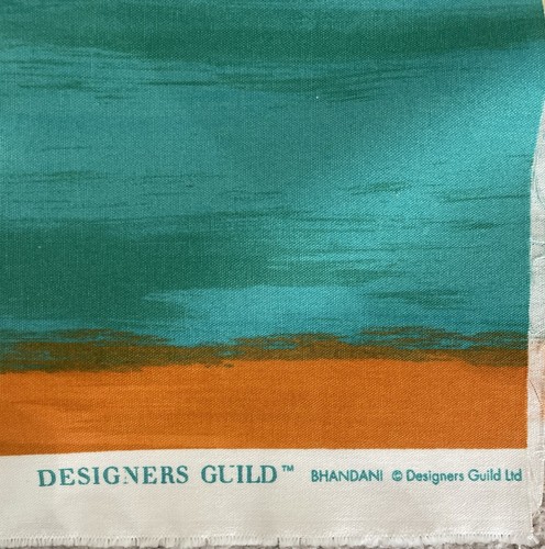 DESIGNER’S GUILD BHANDANI Printed Cotton 1.9M Squared - Picture 2 of 5
