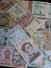 World Foreign currency 10 *small and Large Bank Notes* lot T355 — photo 2