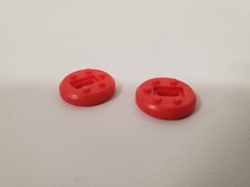 Playmates Teenage Mutant Ninja Turtles Retrocatapult TMNT 1989 Lot of 2 Feet Red