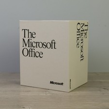 Vintage The Microsoft Office Apple Mac Word Excel Sealed Books Floppy VGC