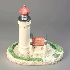 Harbour Lights North Head, Washington #106 Signed Lighthouse Sculpture 1991