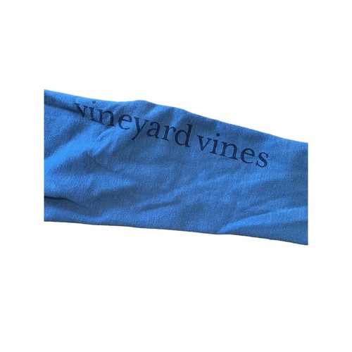 VINEYARD VINES Kids Size XL (16) Full Zip Front Hoodie Light Blue Pockets Whale - Picture 3 of 9