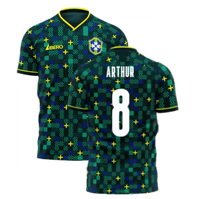 Brasilien 2025-2026 Third Concept Fußballtrikot (Libero) (ARTHUR 8)
