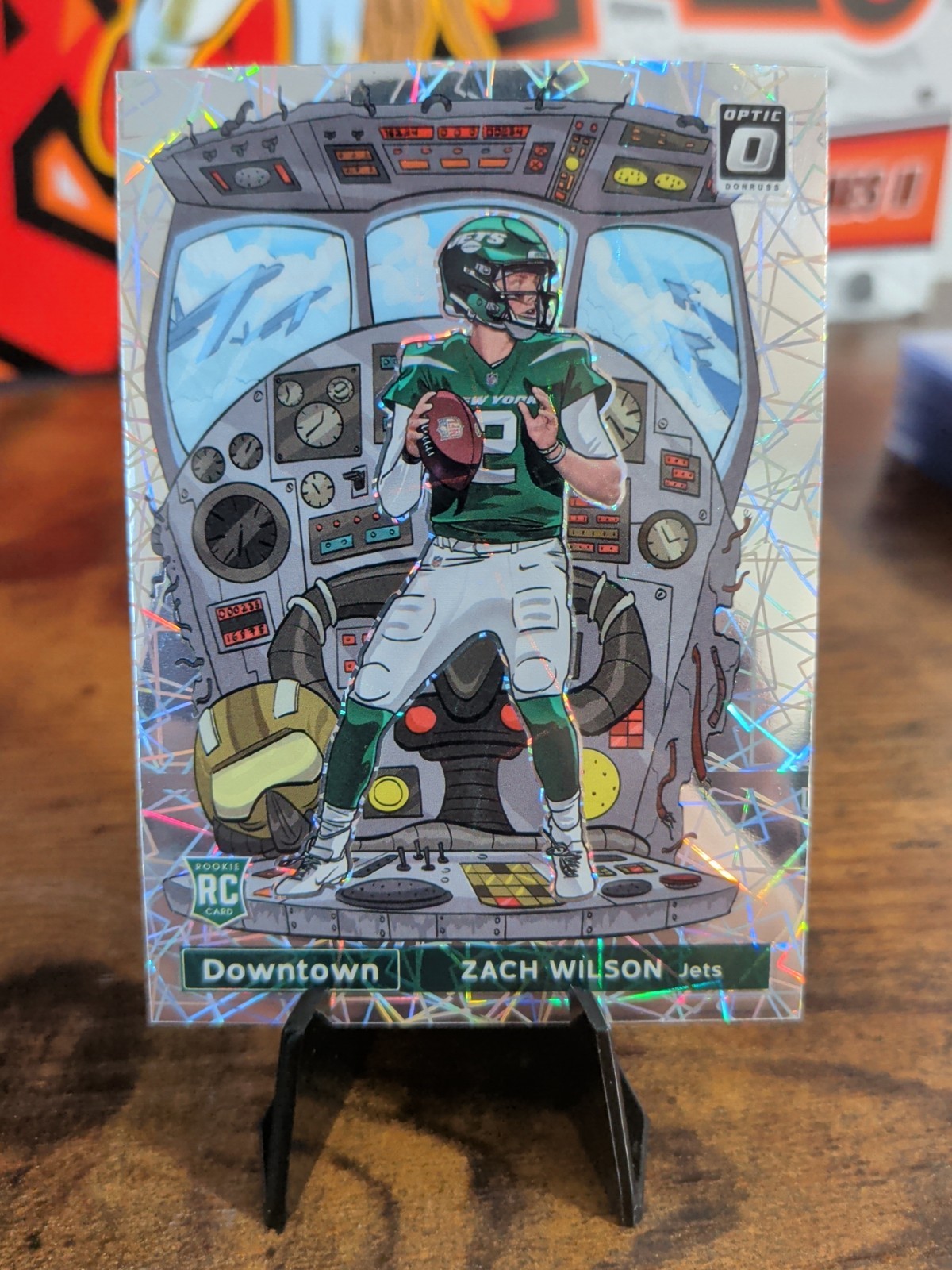 2021 Panini Donruss Optic - Downtown Zach Wilson #DT-34 (RC)