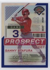2024 Panini Prospect Edition Blue Prizm 144/149 Sammy Stafura #11 1g1q