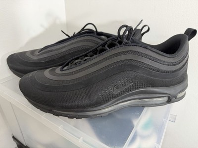 Nike Air Max 97 Ultra SE Triple Black Mens Sz 13 Shoes 918356-002