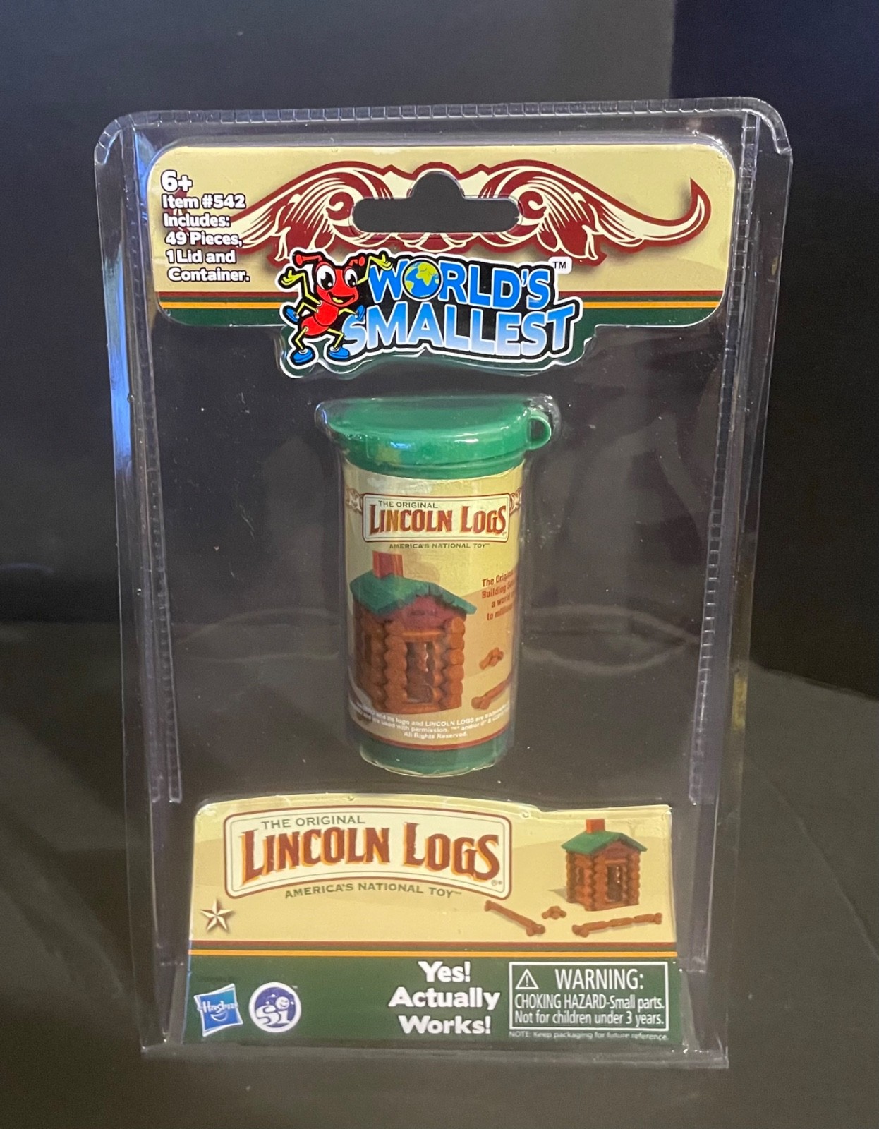 World's Smallest LINCOLN LOGS