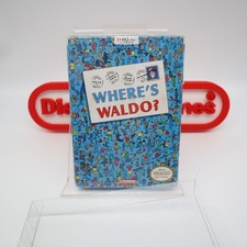 NES Nintendo Game WHERE'S WALDO - NEW & Factory Sealed with Authentic H-Seam!
