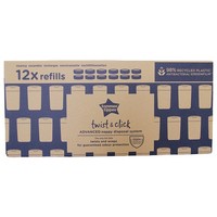 Tommee Tippee Twist & Click Diaper Bin Refill 12 Refills