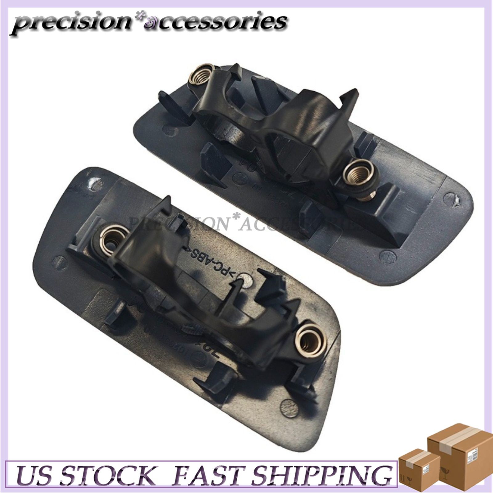 Pair Front Headlight Washer Cap For 10 11 12 13 14 15 16 17 18 Rolls-Royce Ghost