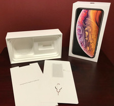 APPLE iPhone XS 256GB, GOLD, ORIGINAL  BOX ONLY  KEY  