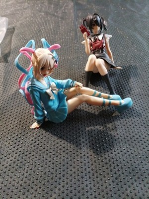NEEDY GIRL OVERDOSE Tenshi-chan, Ame-chan Premium Figuren Set 
