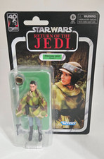 Star Wars Black Series Princess Leia Endor ROTJ 40th Anniversary Retro Card 6-In