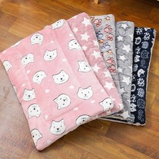 Warm Cat Bed Small Dog Puppy Cushion Soft Cozy Winter Pet Sofa Sleeping Mat