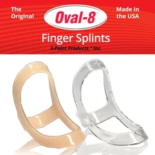 3-Point Products Oval-8 Finger Splint, Support and Protection for Arthritis, Tri