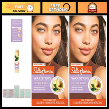 Wax Strips for Face Bikini - Vegan, Dermatologist Tested, Long-Lasting Smooth