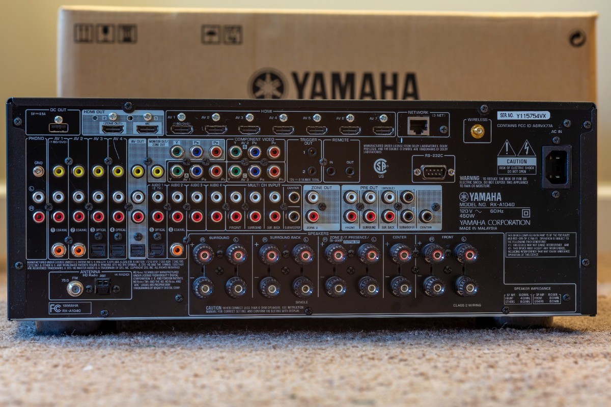 Yamaha RX A1040 Aventage 7.2 Channel Receiver | eBay