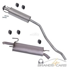 ATEC AUSPUFFANLAGE MITTEL ENDSCHALLDÄMPFER FÜR OPEL ASTRA F Caravan Van 1.4 1.6