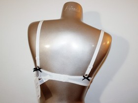 Aubade Paris Sample Fievre Andalouse Black and White Lingerie Set 34B S