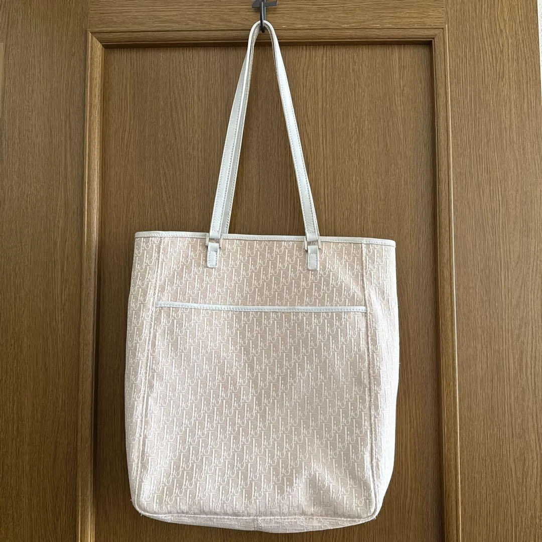 Sac fourre tout Christian Dior trotteur A4 oblique