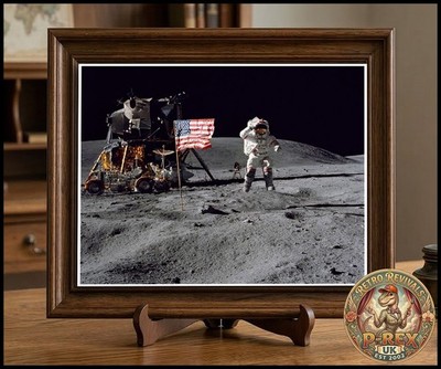 Apollo 16 Mondmission Labor gedrucktes Foto: 10''x8''
