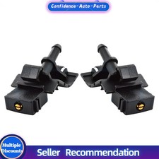 2PCS Windshield Washer Nozzle Spray w/ Brass Tip Fits 2009-2015 Toyota Venza NEW