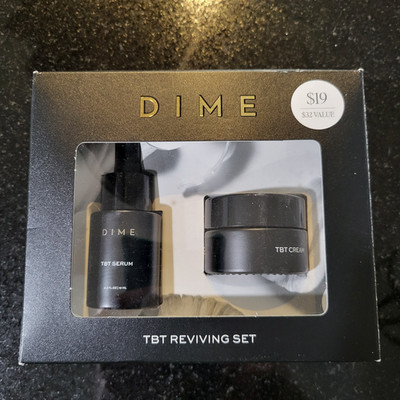 DIME Anti-Aging 10mL TBT Serum and 15 mL TBT Cream Set - NIB