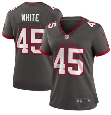 NEW Nike Women's #45 White Tampa Bay Buccaneers Game Jersey Size Small